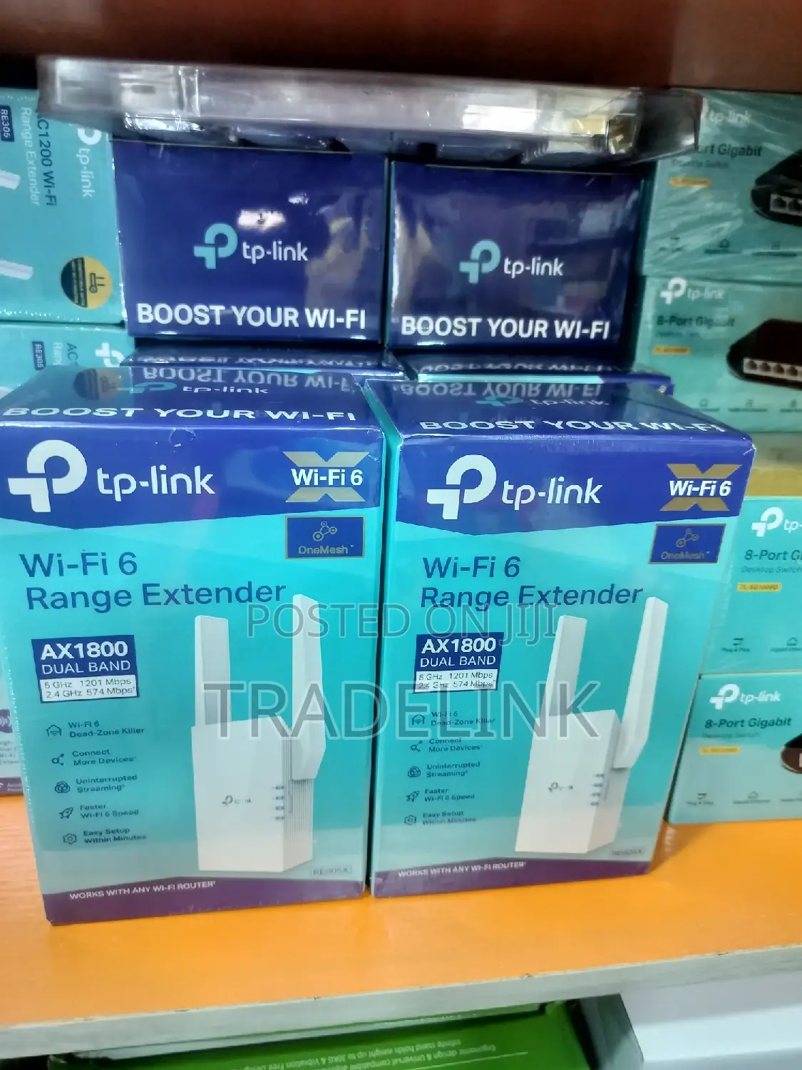 Tplink Re605x
Ax1800 Wi-Fi Range Extender