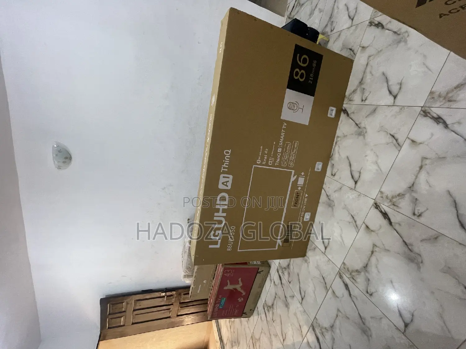 LG 85 Inches Android TV With Netflix 85un84