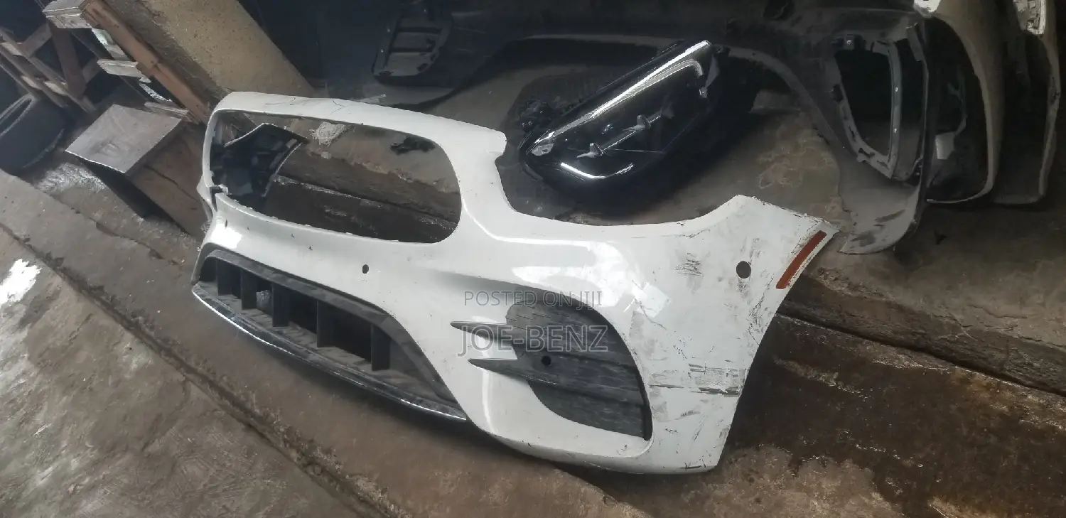 E350 2022 Front Bumper and Headlights Replacement