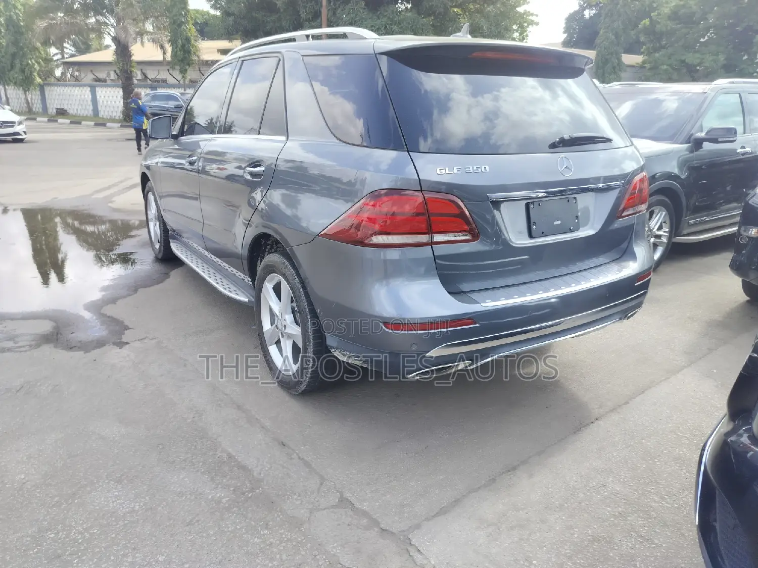 Mercedes-Benz GLE-Class GLE 350d 4MATIC 2017 Gray