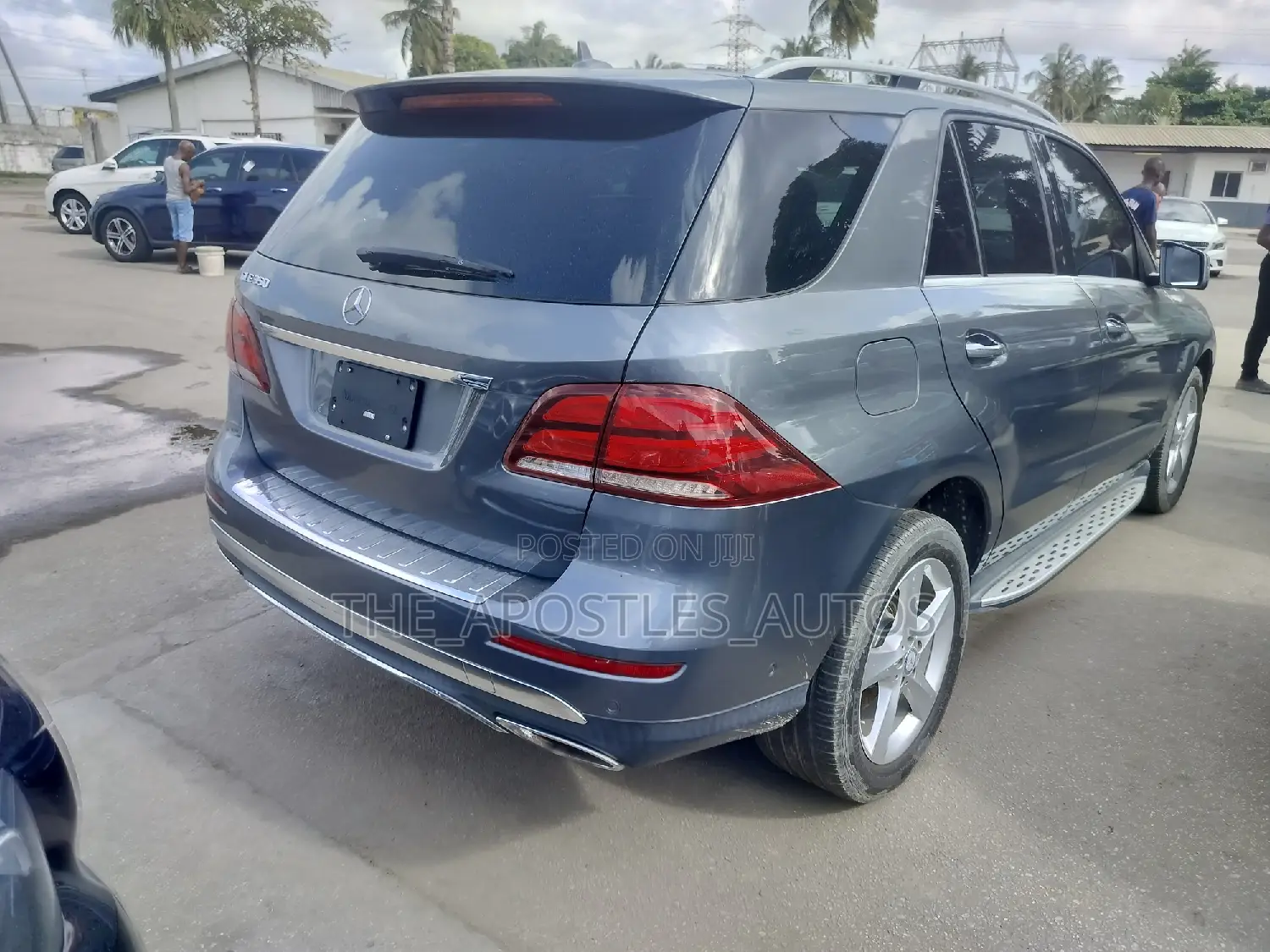 Mercedes-Benz GLE-Class GLE 350d 4MATIC 2017 Gray