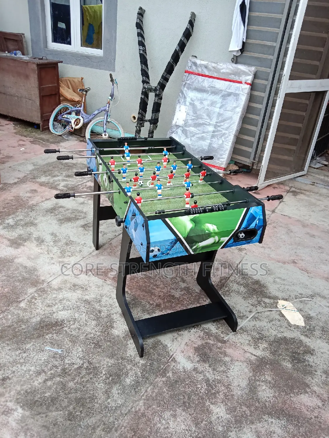 Foldable Space Saving Soccer or Foosball Table