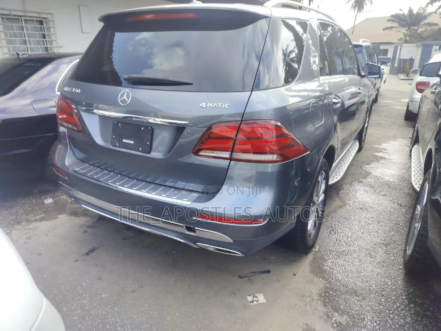 Mercedes-Benz GLE-Class GLE 350d 4MATIC 2017 Gray