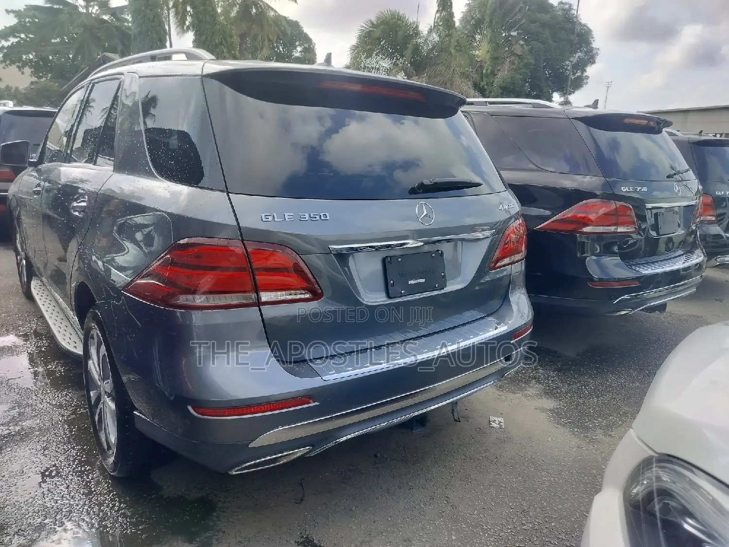 Mercedes-Benz GLE-Class GLE 350d 4MATIC 2017 Gray