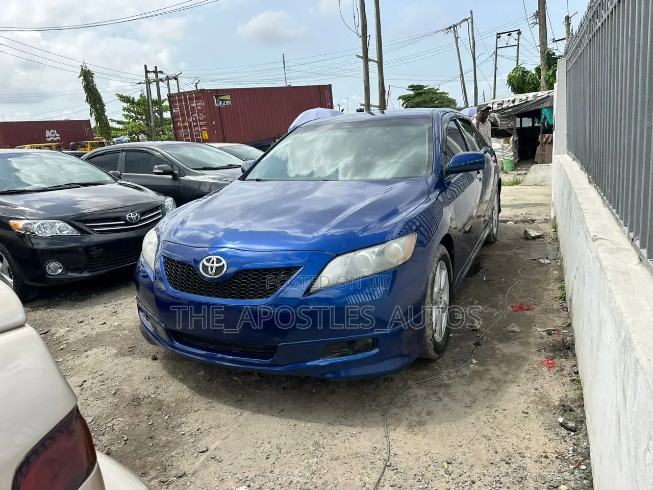 Toyota Camry 2007 Blue