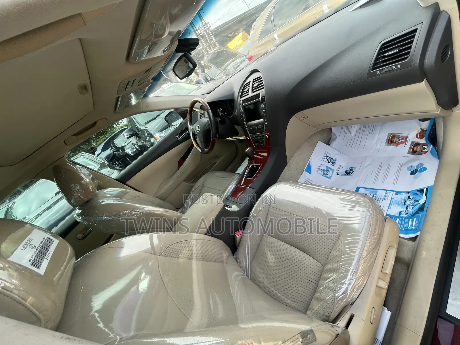 Lexus ES 350 2008 Red