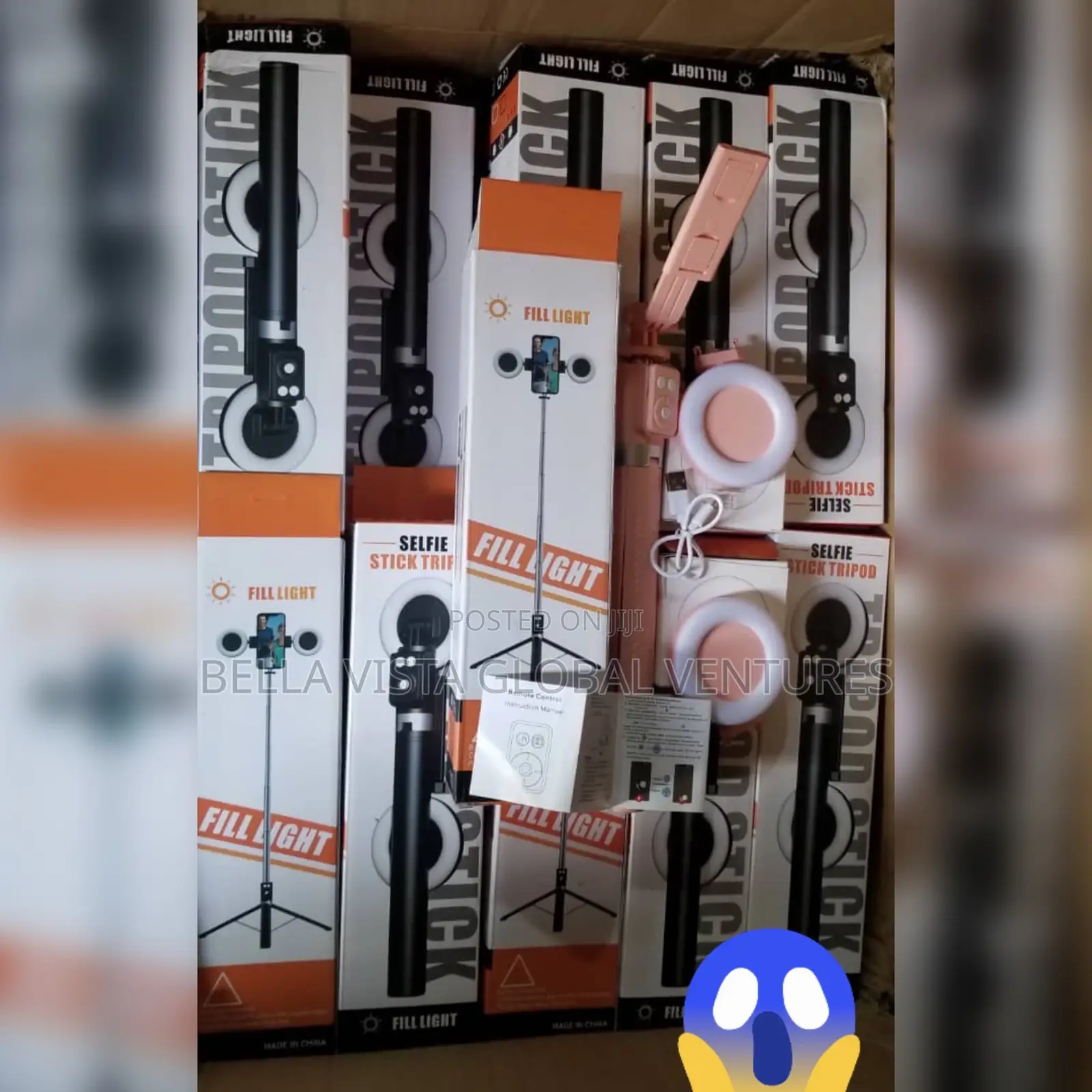 Fill Light Selfie Stick Tripod Stand