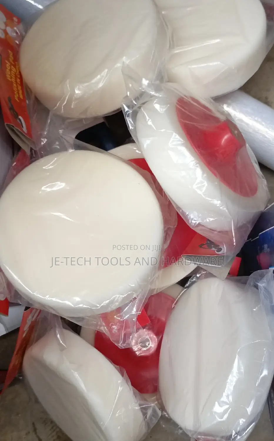 White Polishing Foam Pad 150mm X 50mm