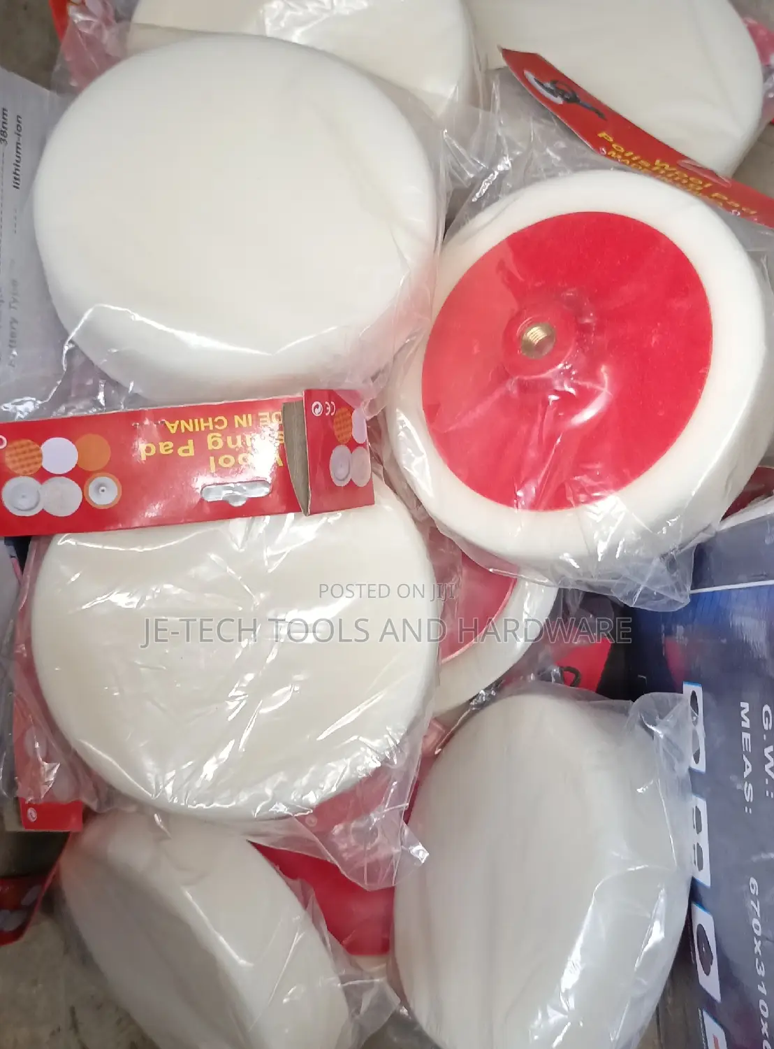 White Polishing Foam Pad 150mm X 50mm