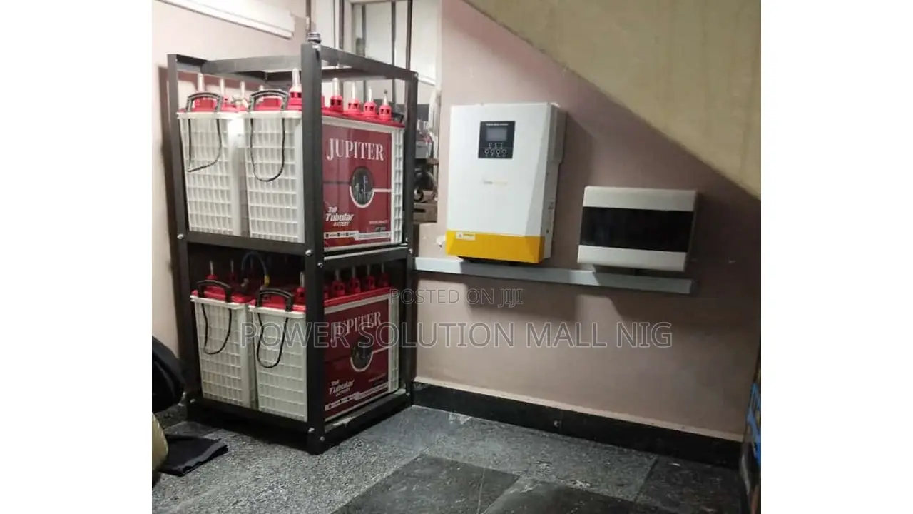 5kva Inverter +4batteries Installation