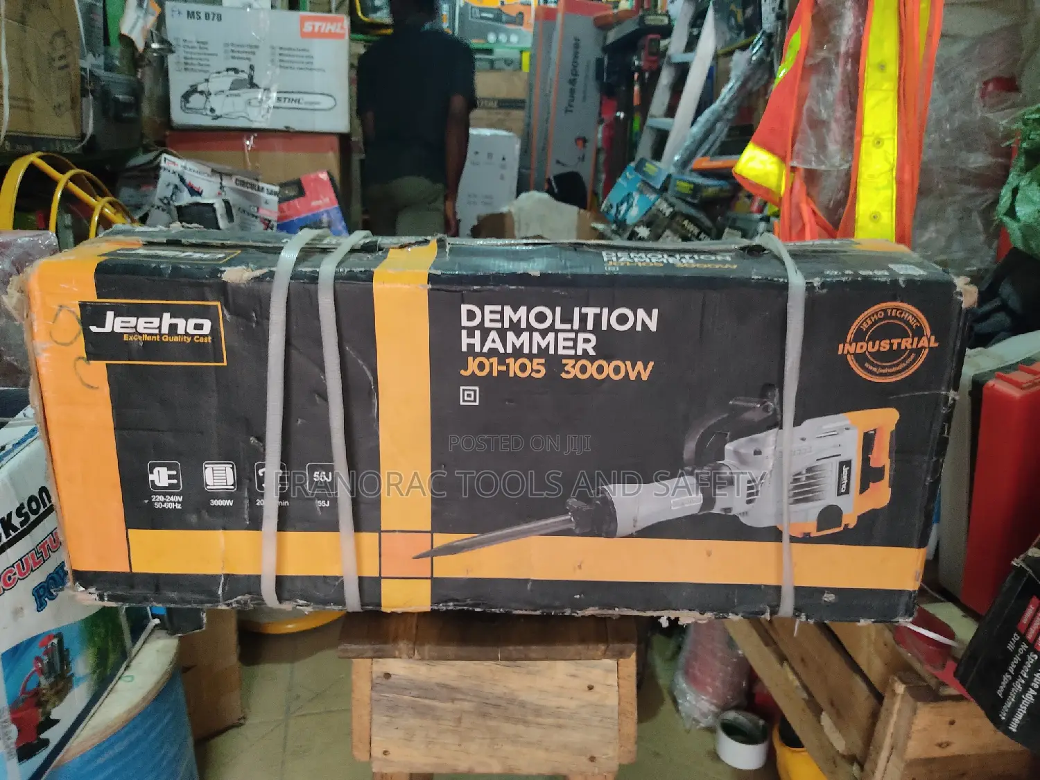 3000w Jeeho Demolition Hammer