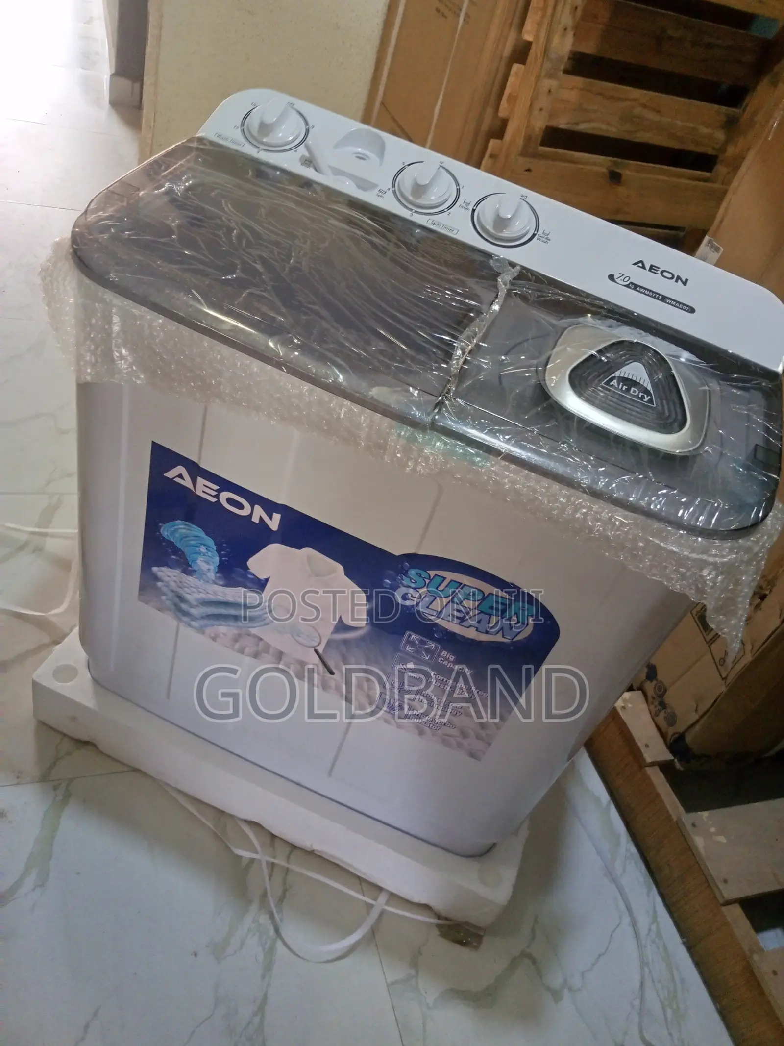 Best Choice 7kg Aeon Twin Tub Washing Machine