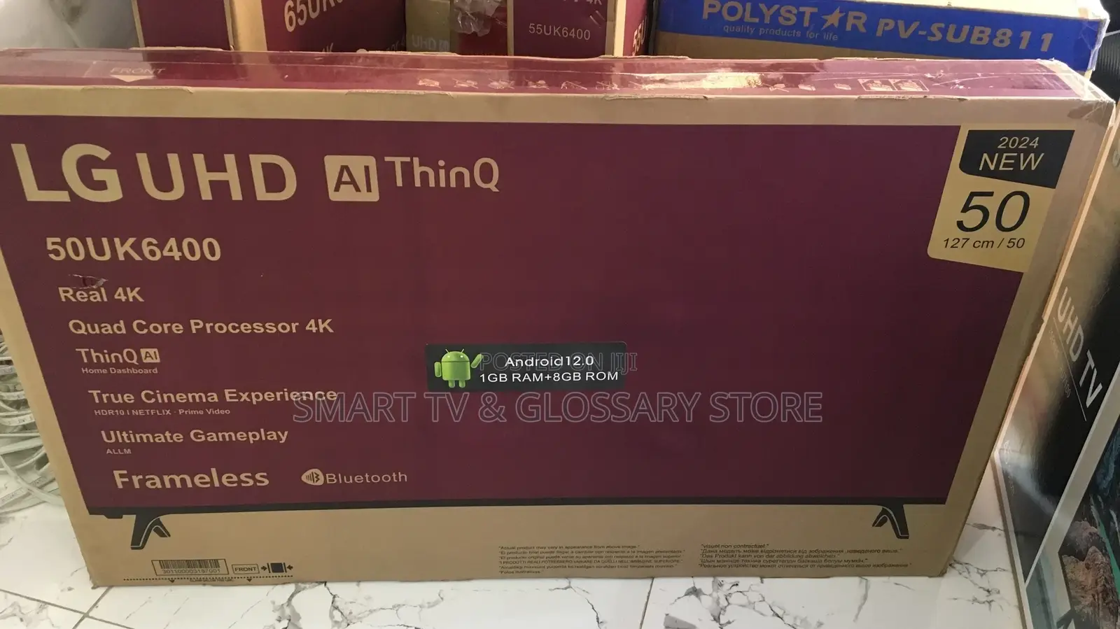 LG 50 Inches New 50 Smart TVS
