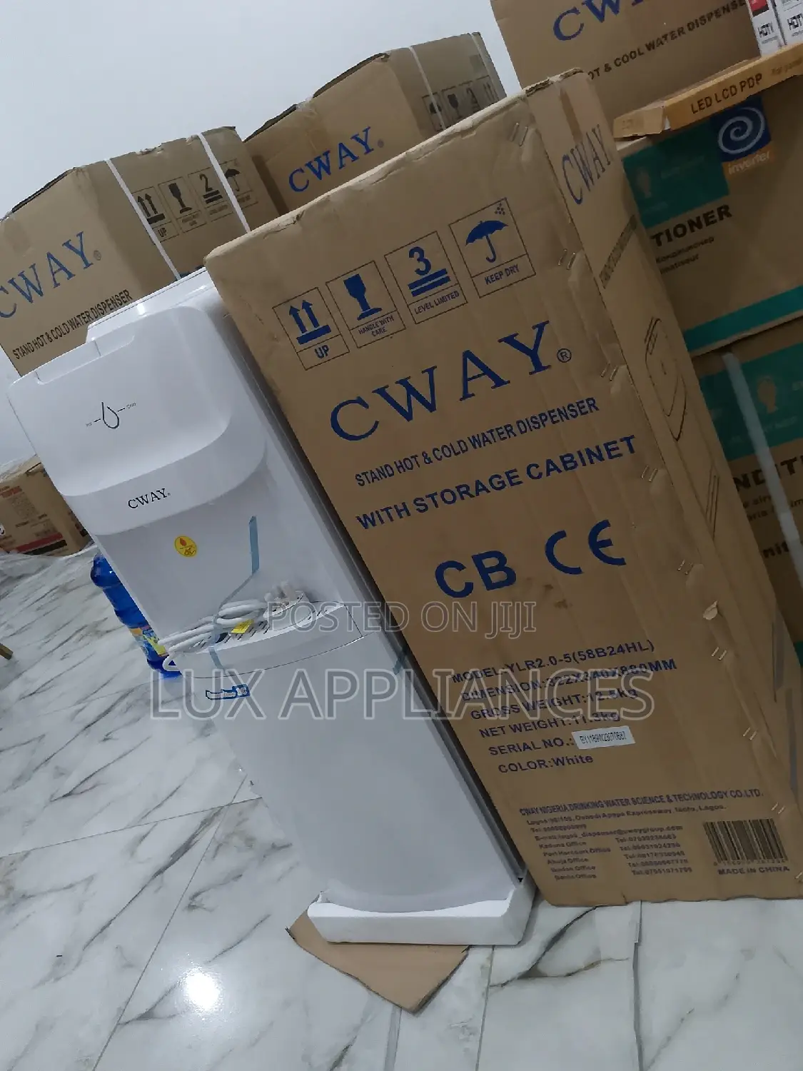 Single Door- Hot Cold Water Dispenser Cway