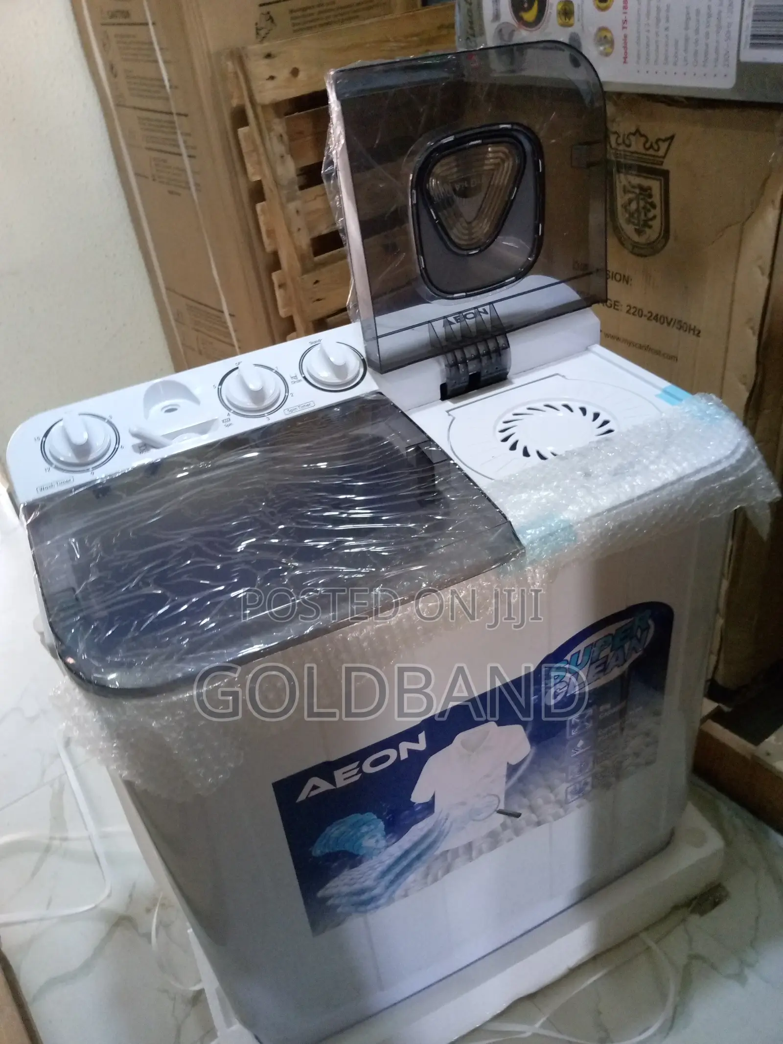 Brand New Aeon 7kg Twin Tub Semi-Automatic Washing Machine