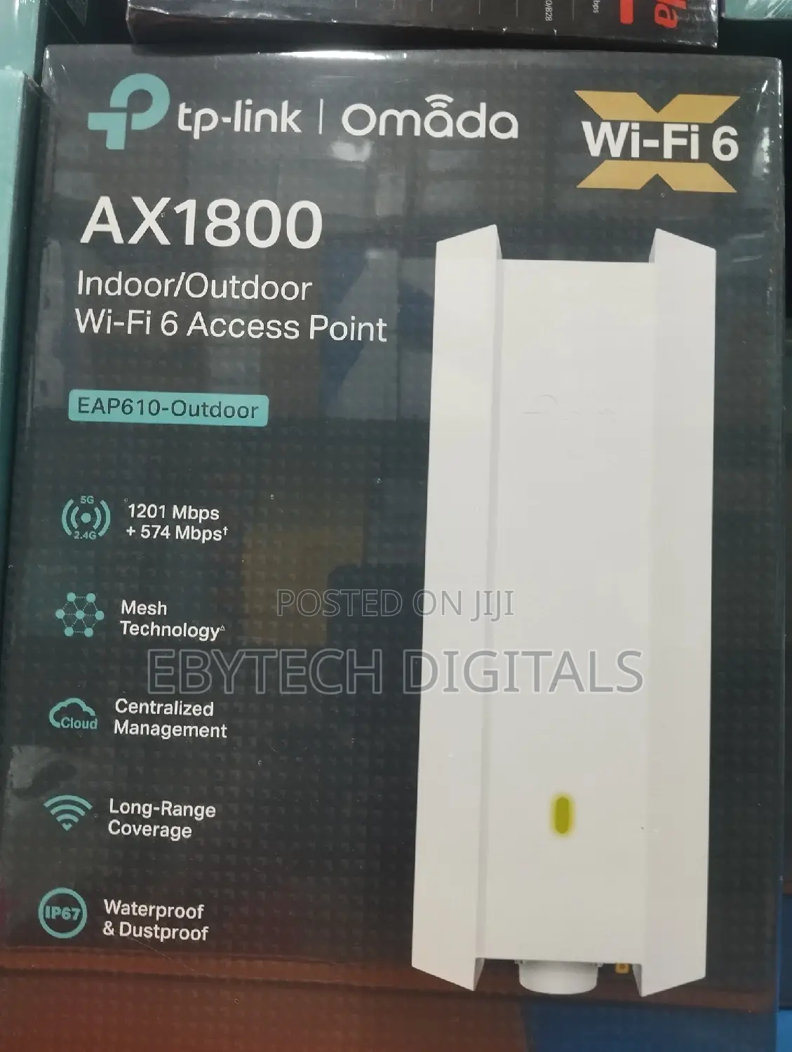 Tp-Link Omada AX1800 Indoor / Outdoor Wi-Fi 6 Access Point