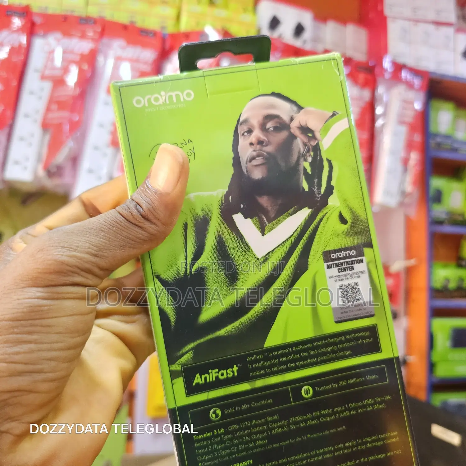 Oraimo Traveler 3 Lit 27000mah 15w Powerbank