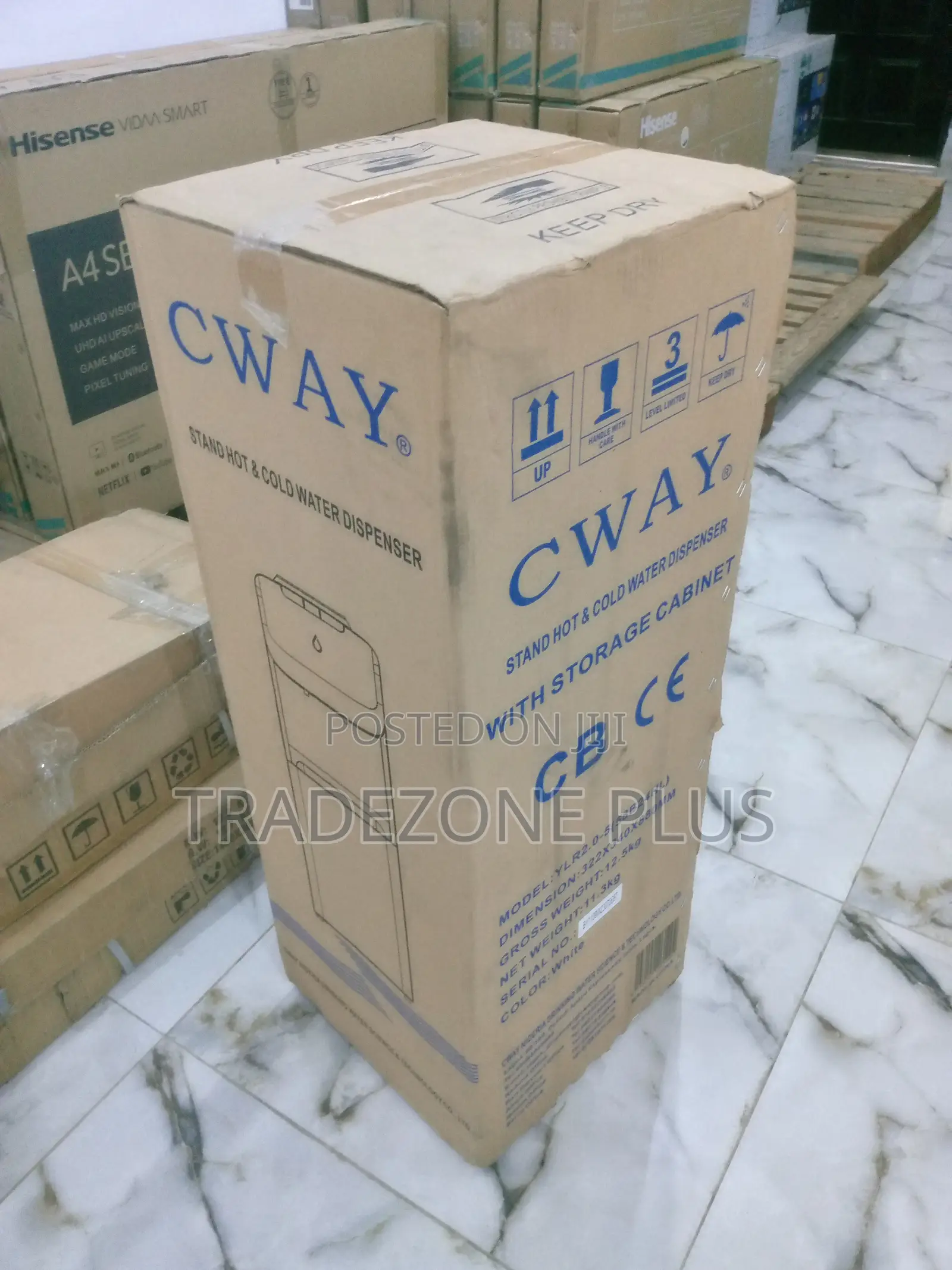 Classic Ylr2.0-5[58b24hl] CWAY Water Dispenser With Storage