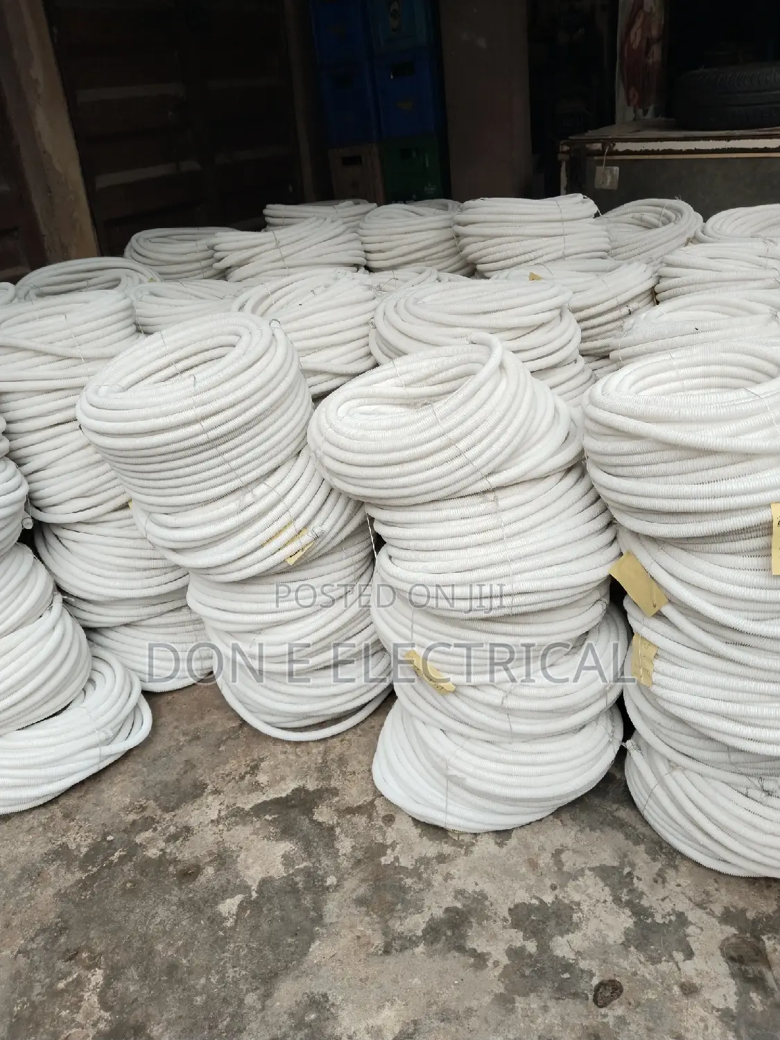 Flexible Conduit 20mm White Pipe