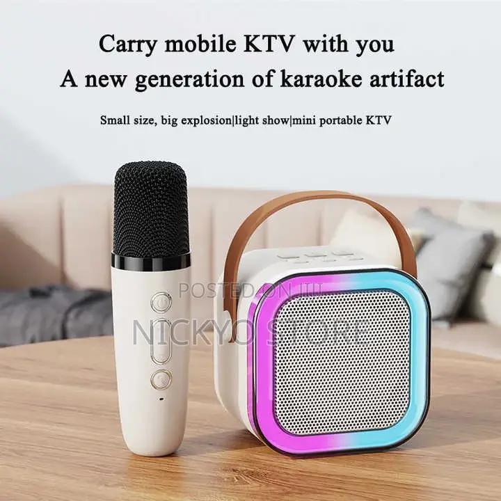 Speakers Wireless Bluetooth Audio Mini Handheld Microphone