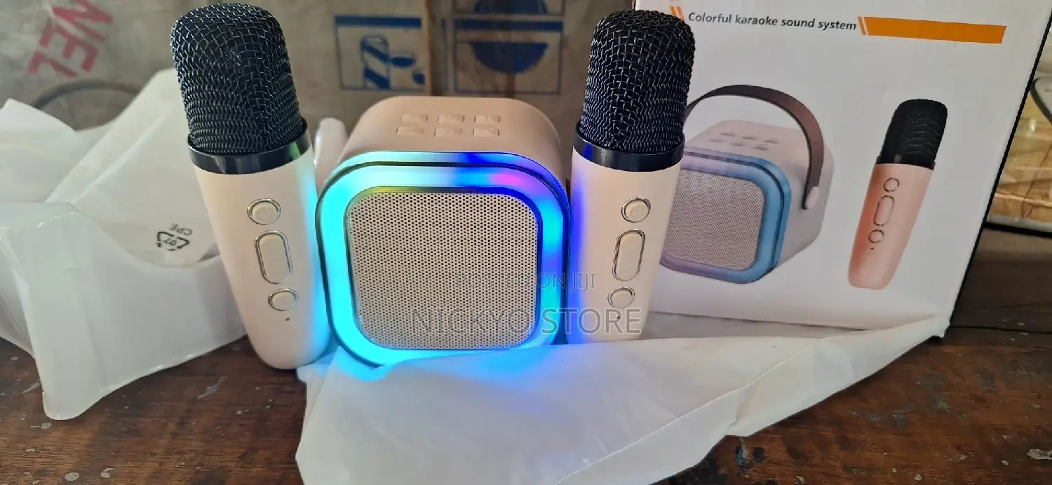 Speakers Wireless Bluetooth Audio Mini Handheld Microphone