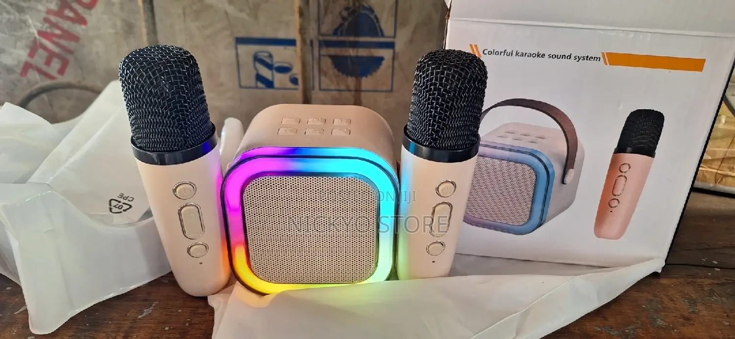 Speakers Wireless Bluetooth Audio Mini Handheld Microphone