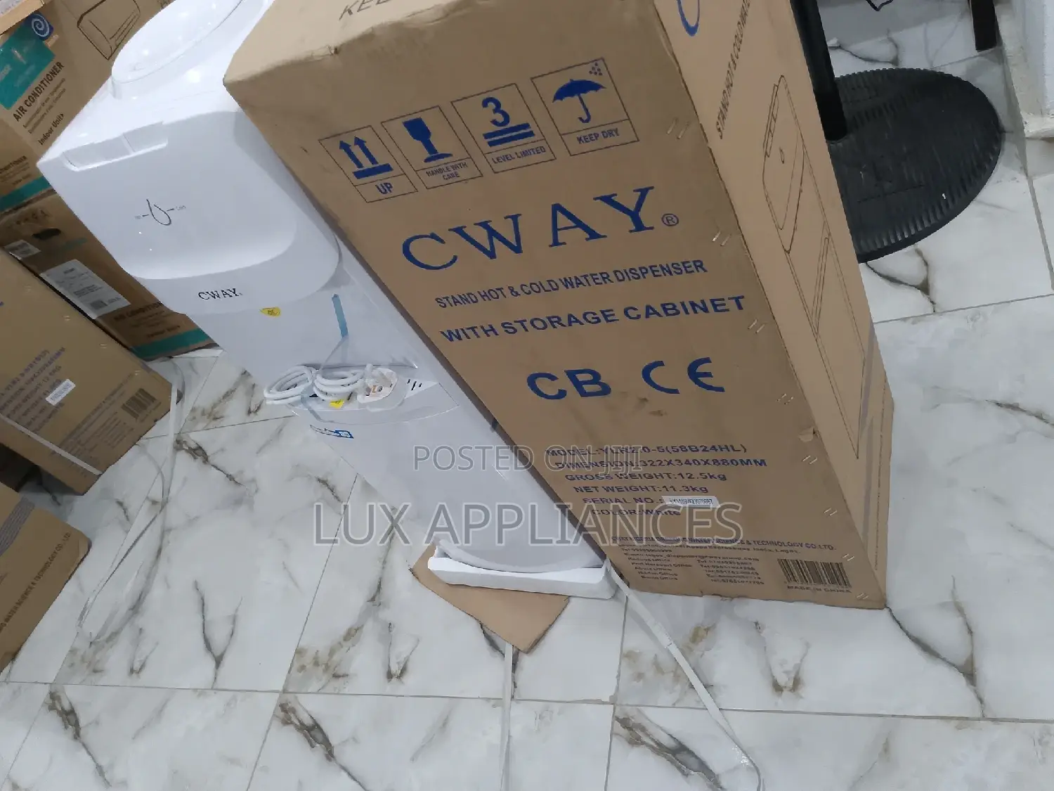 Single Door Cway Water Dispenser With Fridge