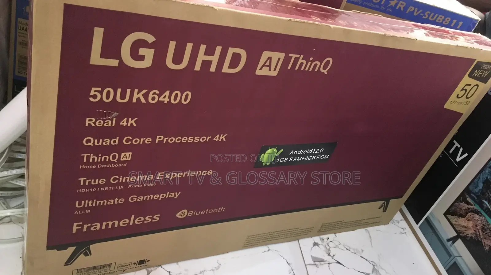 50 Inches LG Sleek Android Smart Television