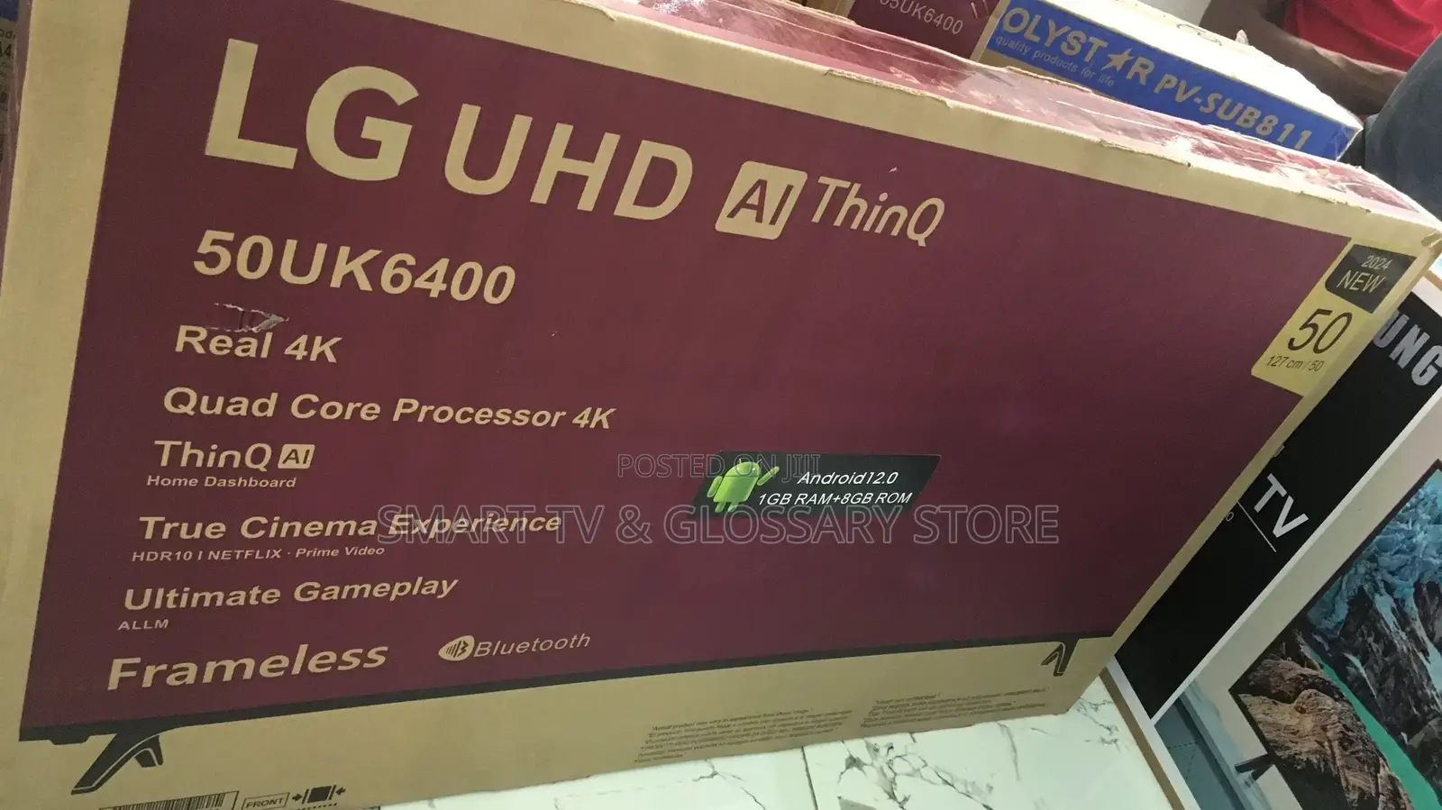 50 Inches LG Sleek Android Smart Television