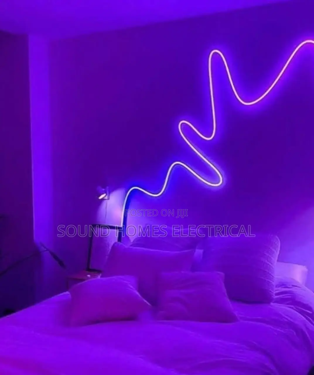 Blue Neon Strip Light