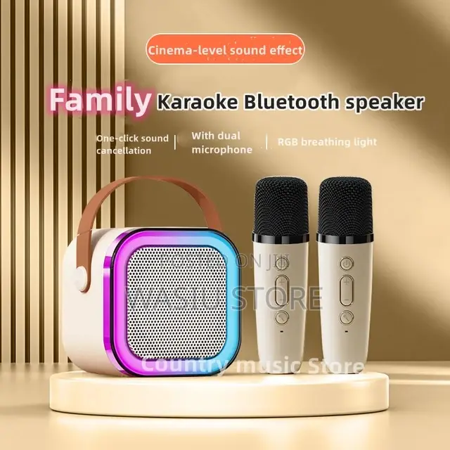 3 in 1 Wireless Karaoke Bluetooth Speaker