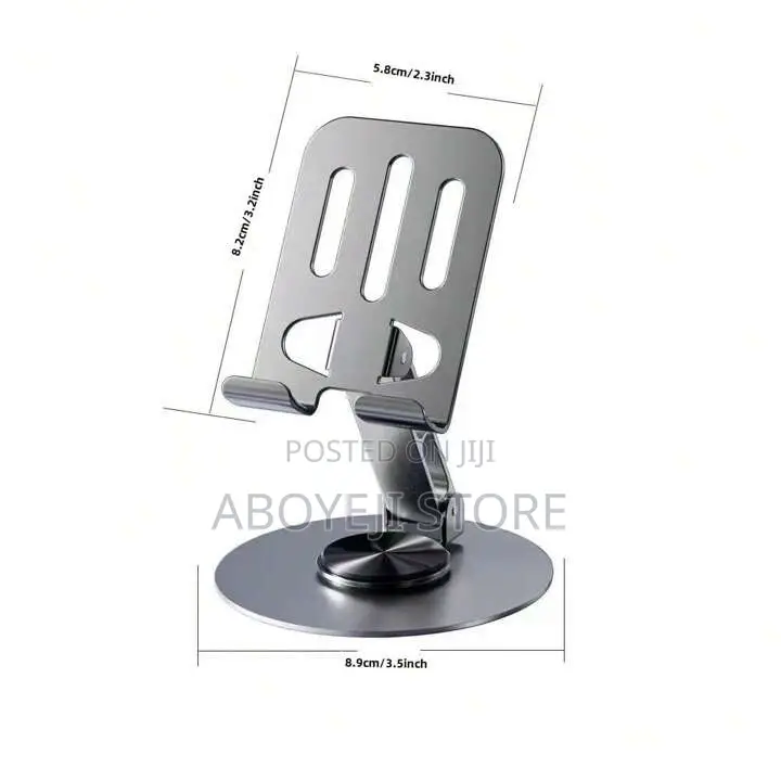 Aluminum Alloy Mobile Phone Holder Tablet Portable 360°