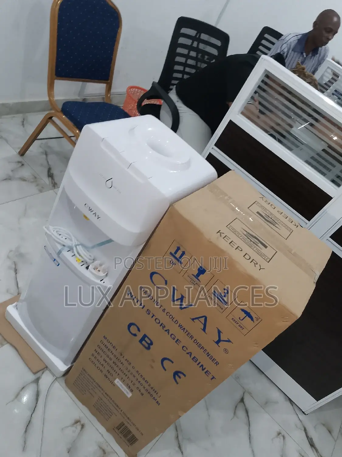 Water Dispenser Built With a Fridge Hot and Cold
