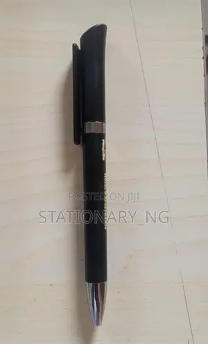 Corporate Plain Black Pen