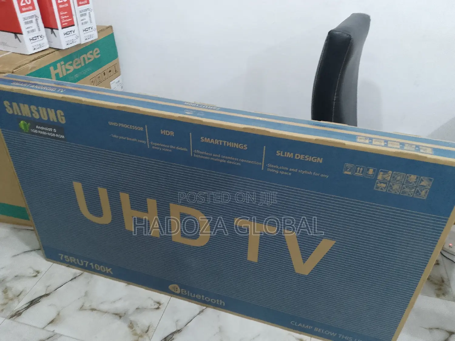Samsung 75 Smart Tv With Miracast Browser and Playstore