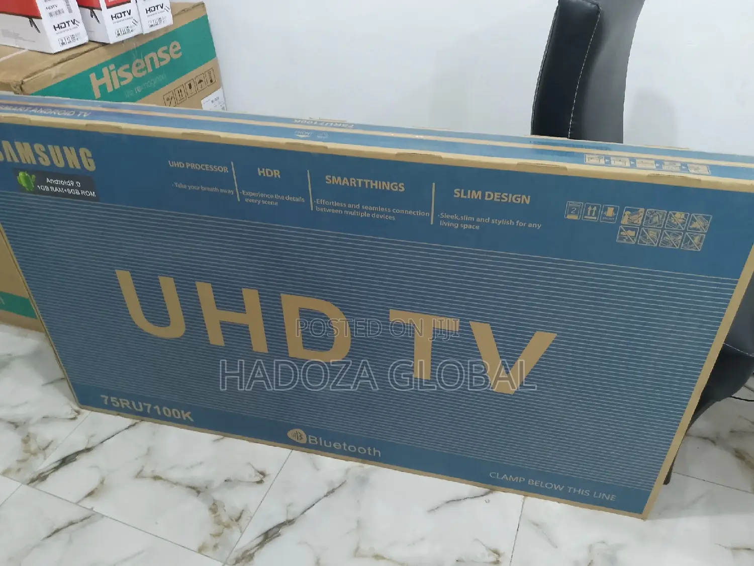 Samsung 75 Smart Tv With Usb and Hdmi Browser HDR