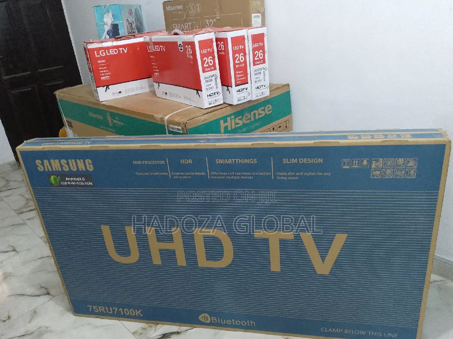 Samsung 75 Smart Tv Wireless With Browser and Youtube