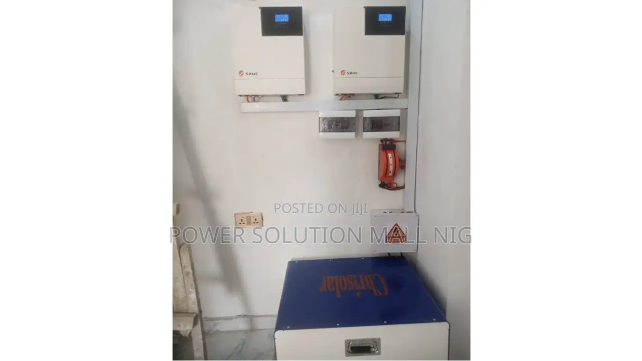 2hybrid Inverters + 1 Lithium Ion