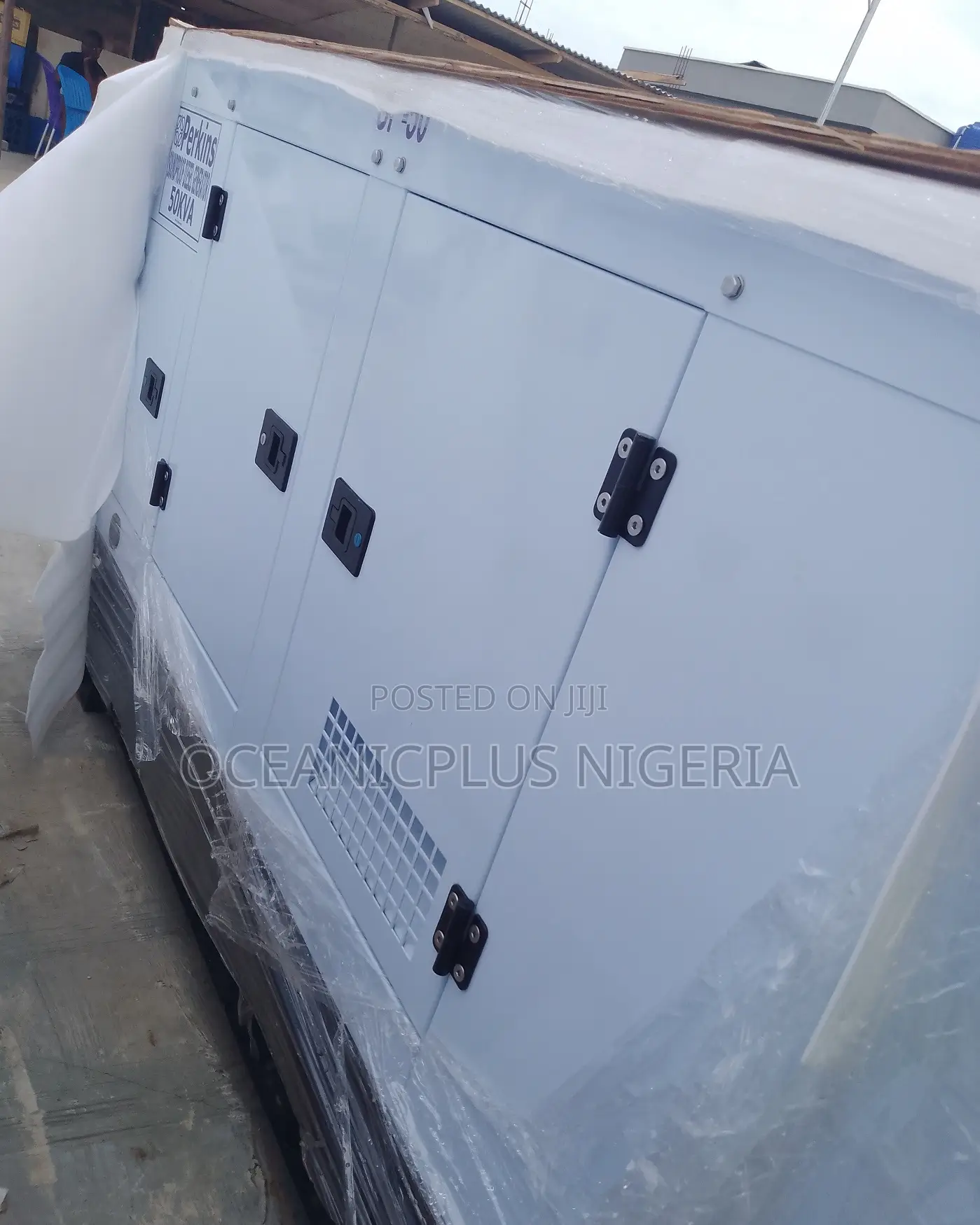 Now in Stock in Mass! 50kva Perkins Generator (Brand New)