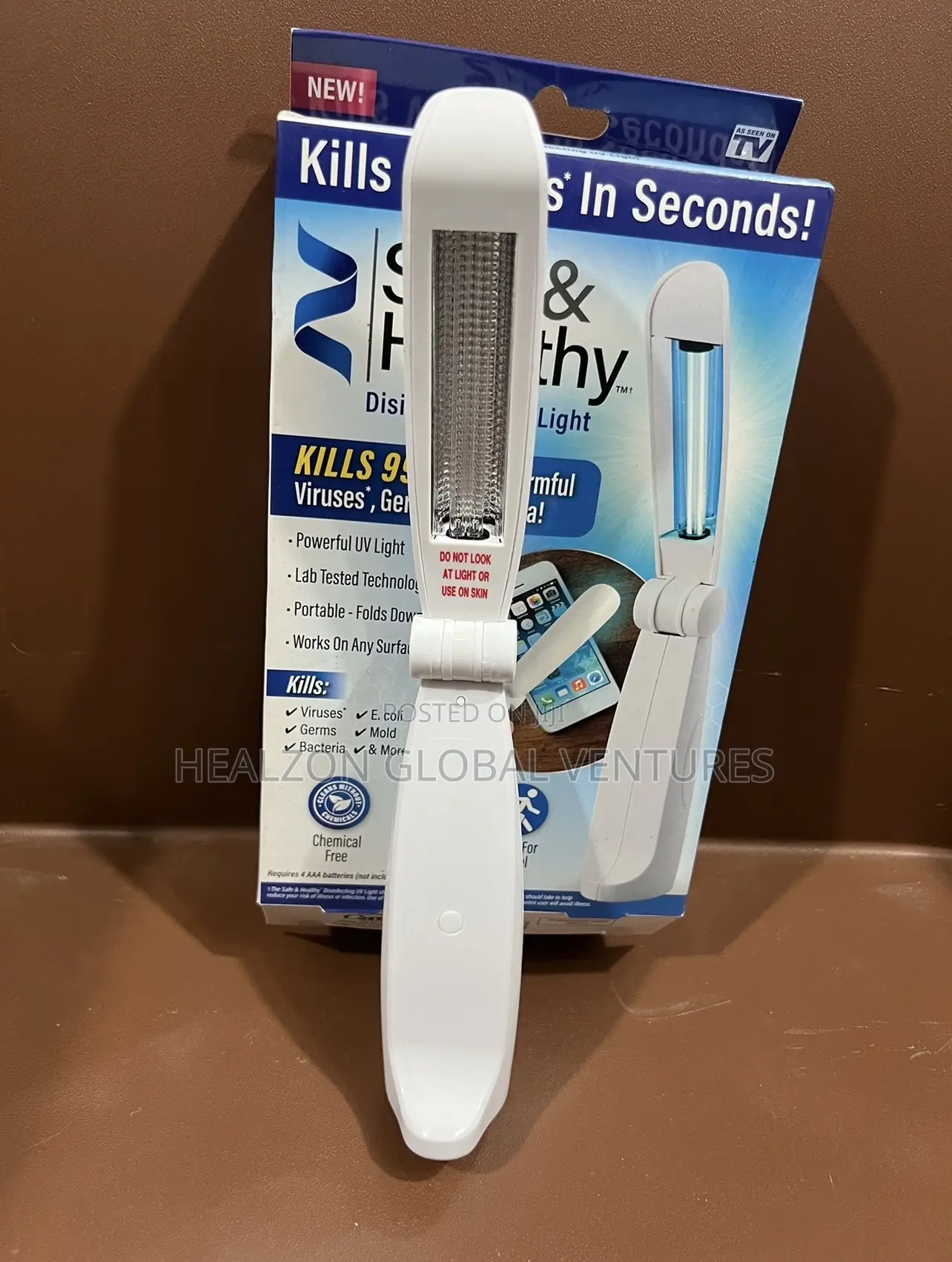 Disinfecting UV Light