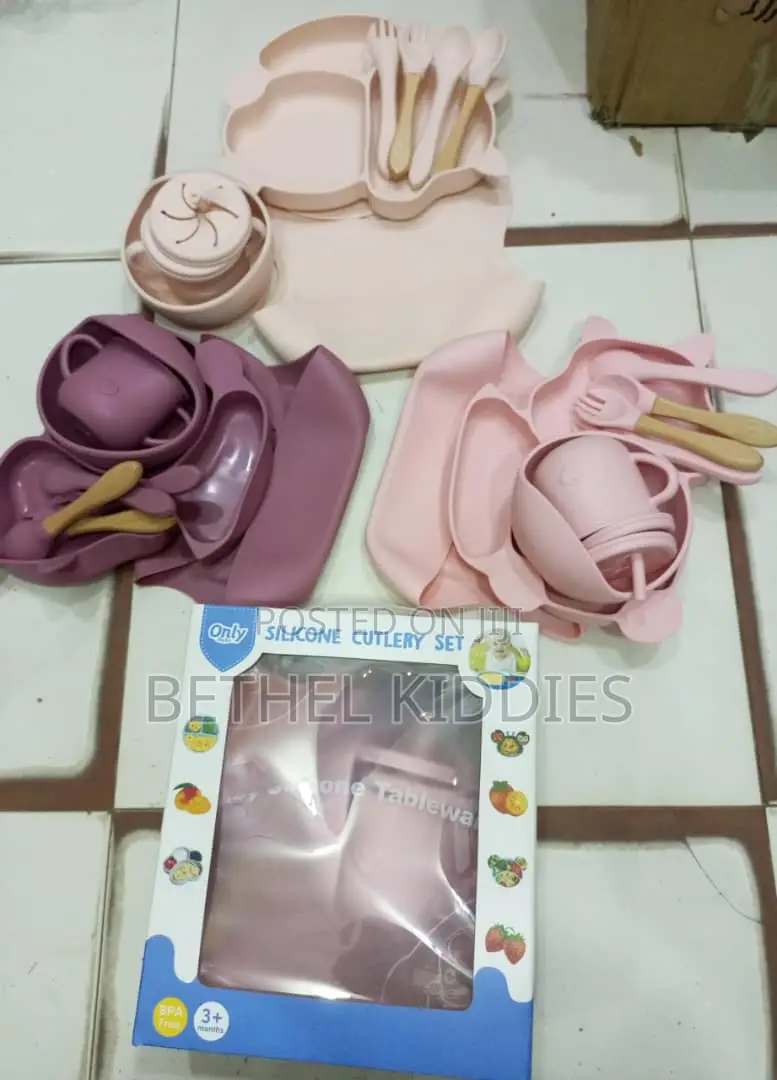 Silicone Plate and Spoon