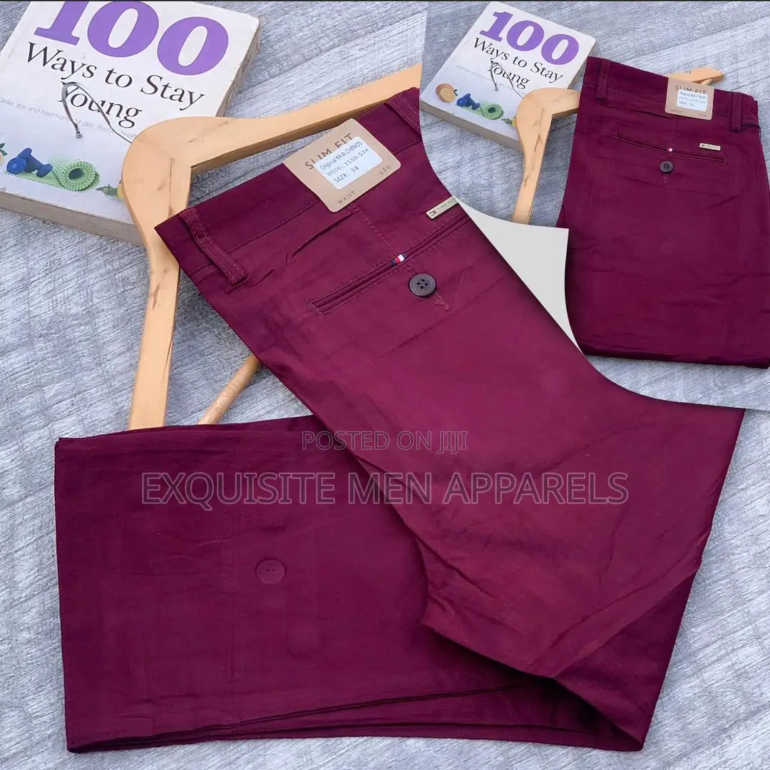 Quality Italian Chinos Men’S Pant and Trousers