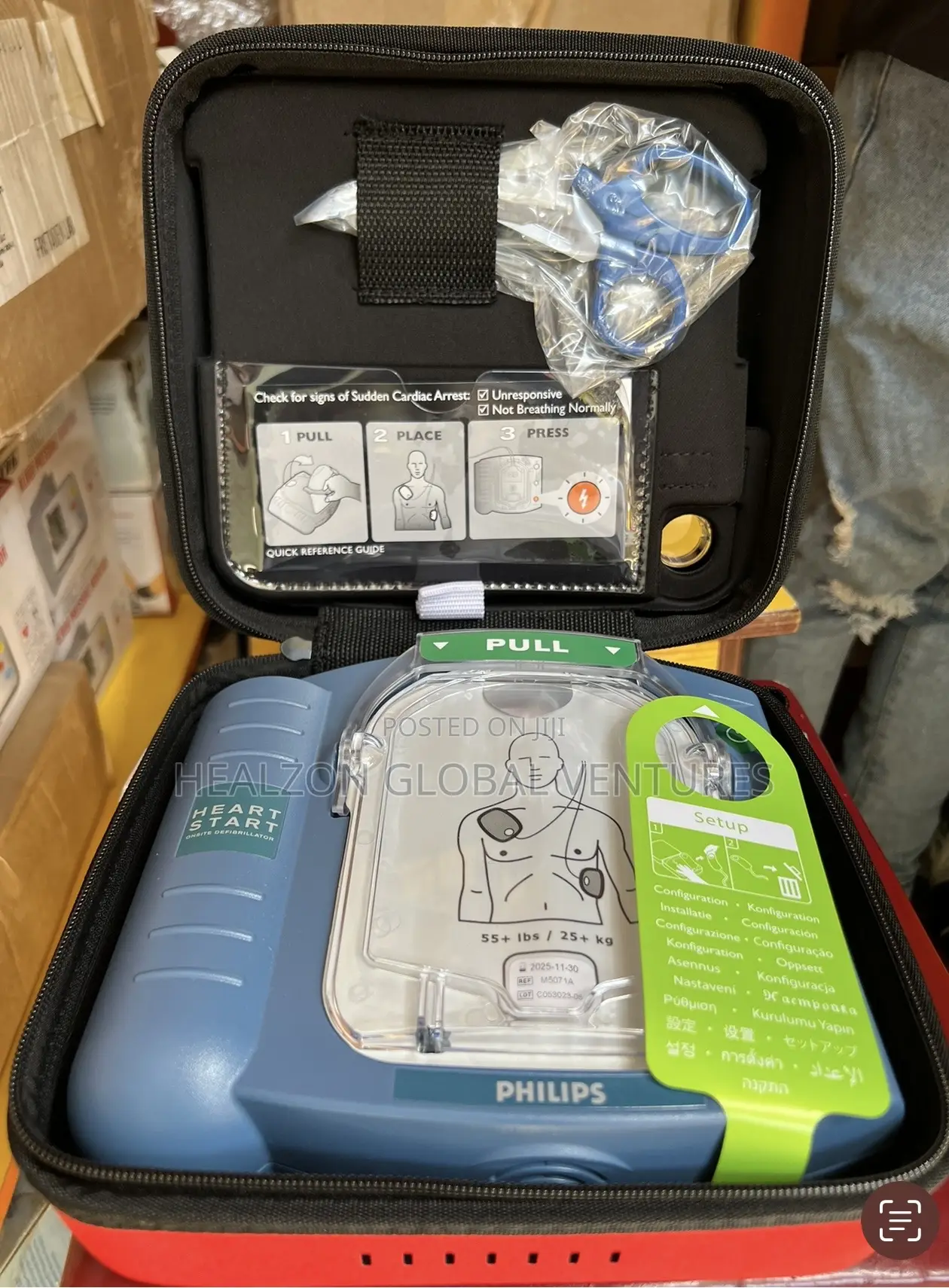 Original Philip Defibrillator