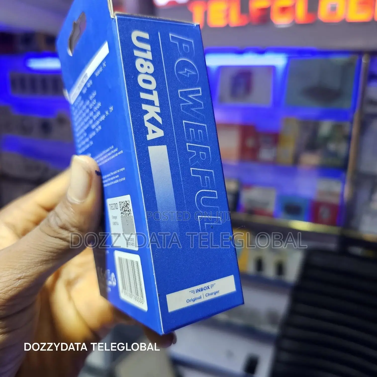 Tecno Charger 18W USB a Super Fast Charger Adapter Only