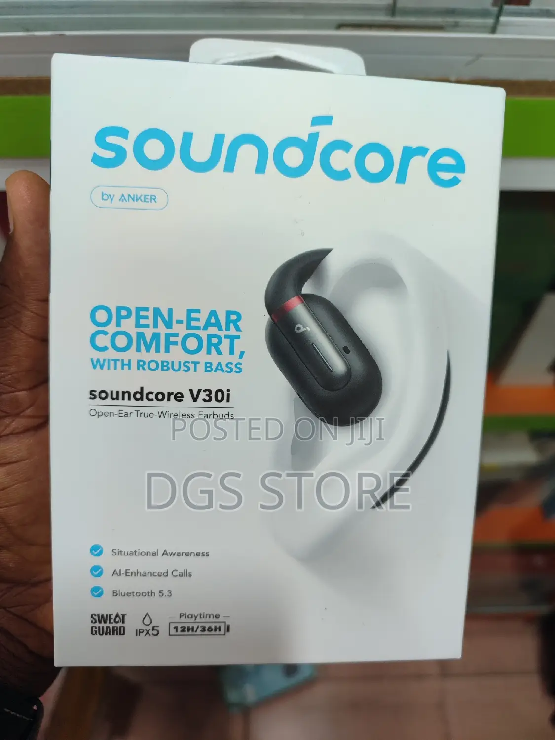 Anker Soundcore V30i Open Ear Comfort Bluetooth Earbuds