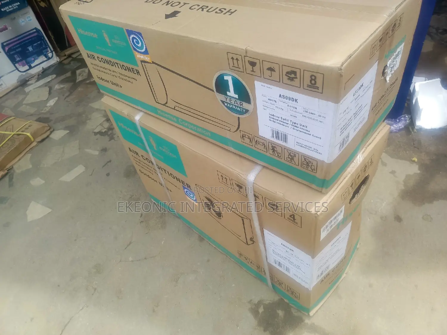 Hisenss Inverter Ac 1.5hp