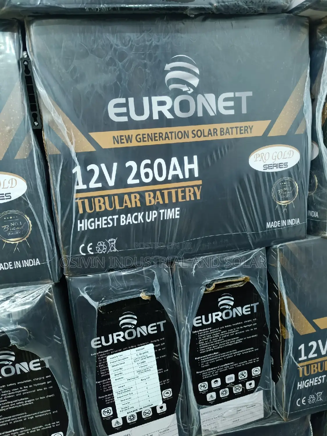 Euronet 260a Tumbler Battery 12v