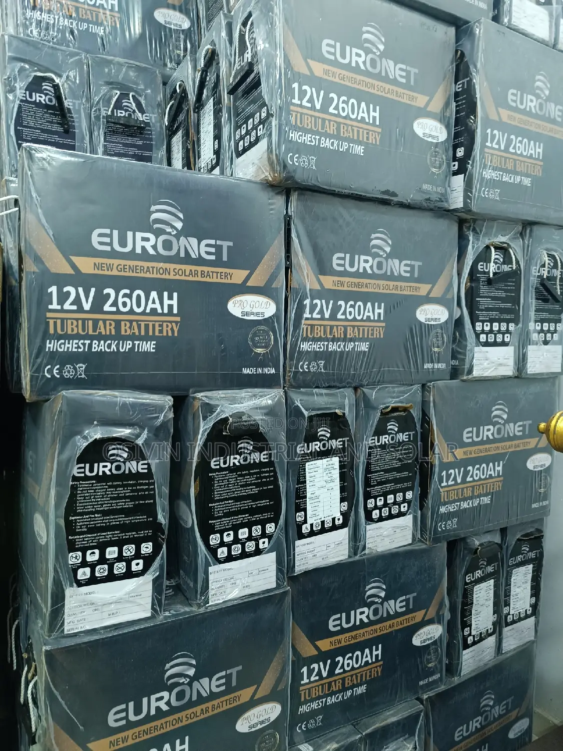 Euronet 260a Tumbler Battery 12v