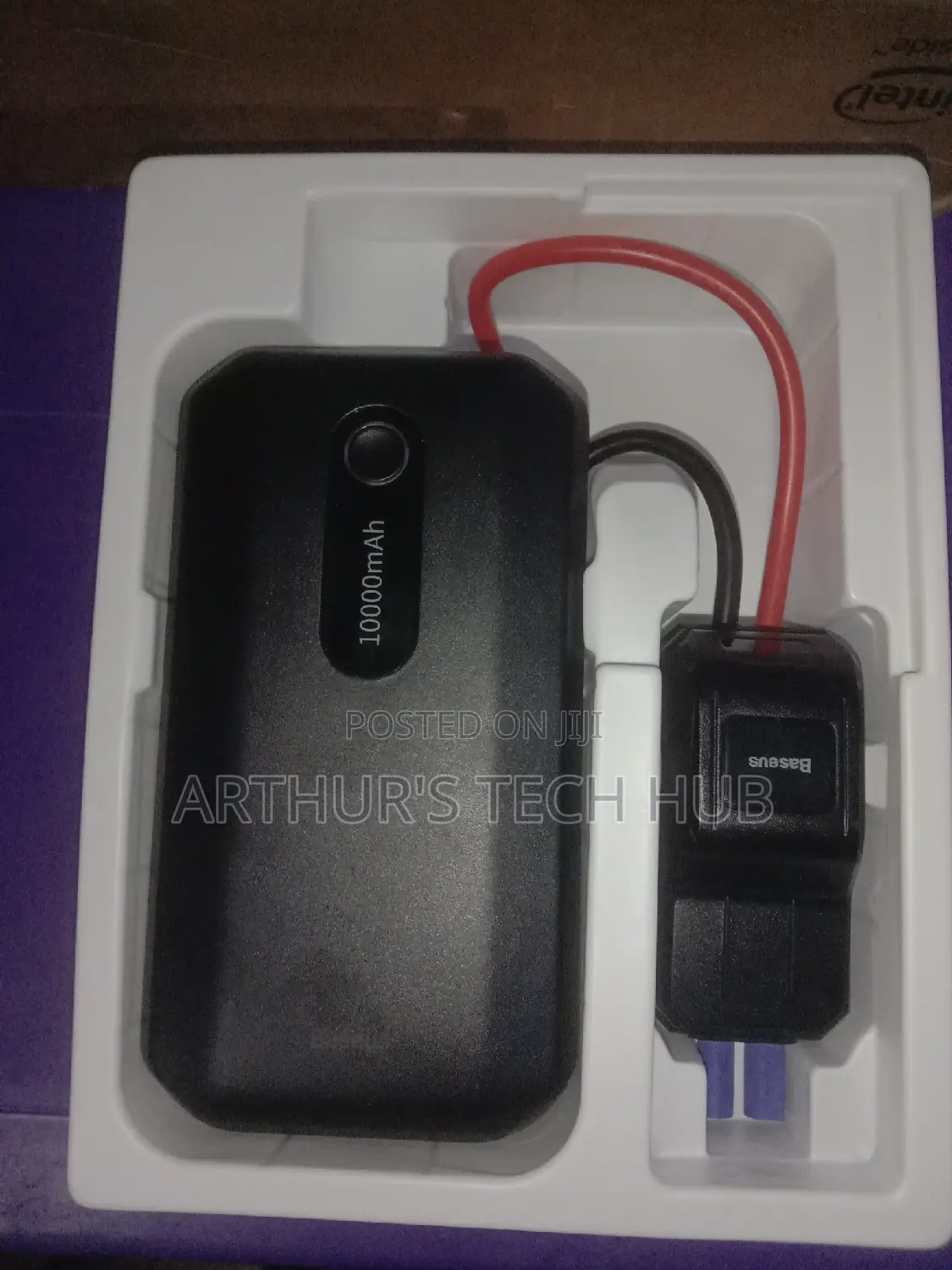 Baseus Car Jump Starter With 10,000mah Power Bank