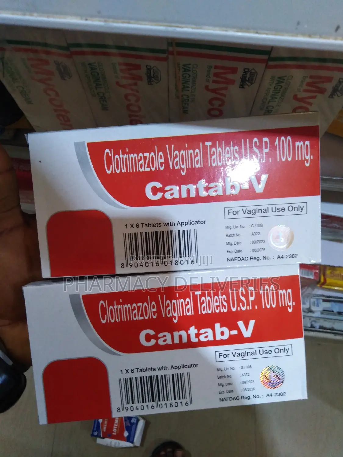 Cantab v Vagihael Cream for Treatment of Vagina Infection